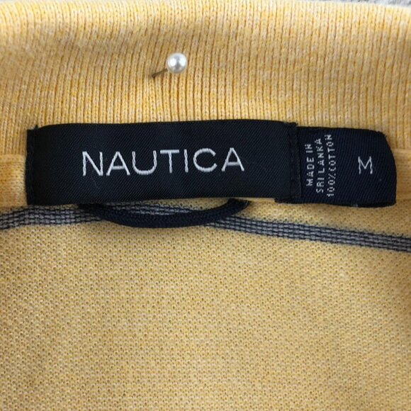 2 Nautica Mens Polo Shirt Medium Lot Of Two Short Sleeve Striped Classic Casual - Picture 5 of 16